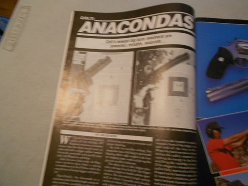 Colt stainless anaconda not - stainless,